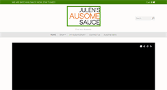 Desktop Screenshot of julensausomesauce.com